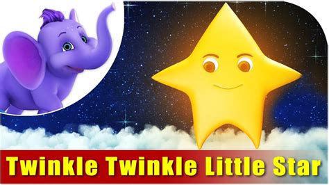 In the dark blue sky you keep. Twinkle Twinkle Little Star nursery rhyme | HD Animated ...