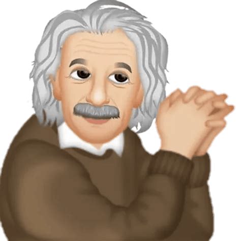 Einstein Einsteinmoji Whatsapp Stickers Stickers Cloud