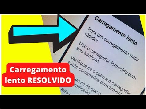 Celular Aparece CARREGAMENTO LENTO Demora Muito Para Carregar Como