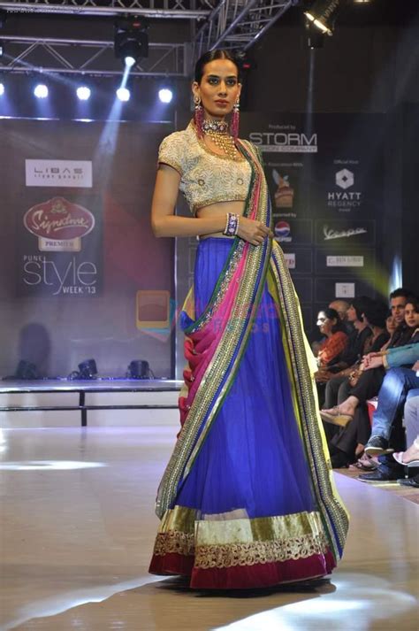 Model Walk The Ramp For Riyaz Gangji At The Signature Premier Pune