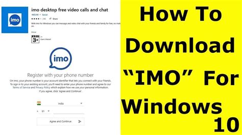 It offers video calls along with quick sending and receiving of messages. How To Install Imo App In Windows 10 Pc-2020 - YouTube