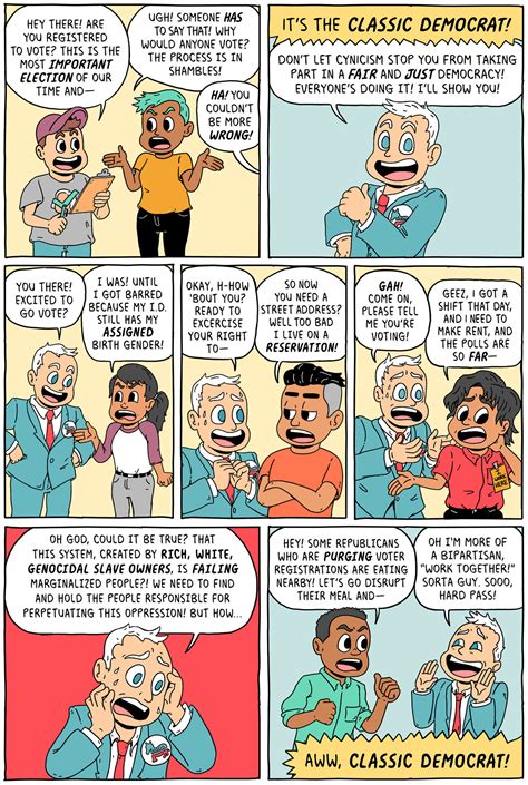 "Vote or Else!" by Niccolo Pizarro | Me Voting in 2016 vs. Me Voting in