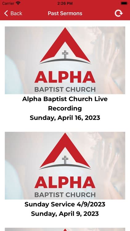 Alpha Baptist Church By Faithnetwork Inc