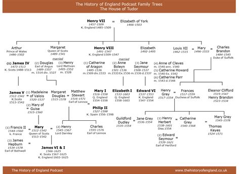 Family Tree of the Tudors | Royal family trees, Family tree, The tudor family