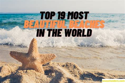 Top 10 Most Beautiful Beaches In The World 20222023 Knowinsiders
