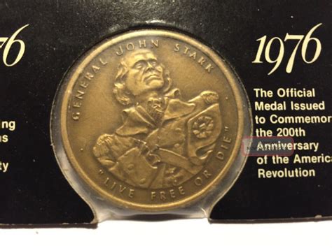 Coin Official American Revolution Bicentennial Medal 1776 1976 Gen