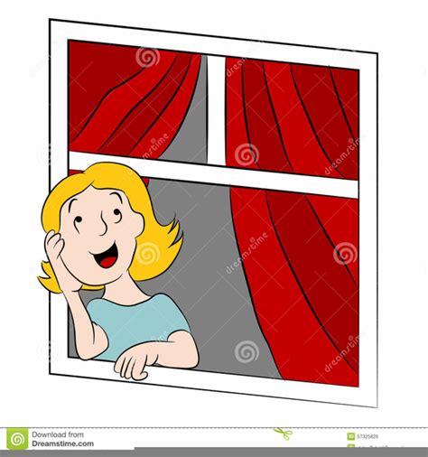Child Looking Out Window Clipart Free Images At Vector