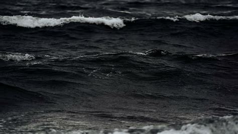 Ocean Waves Dark Aesthetic Hd Wallpaper Peakpx