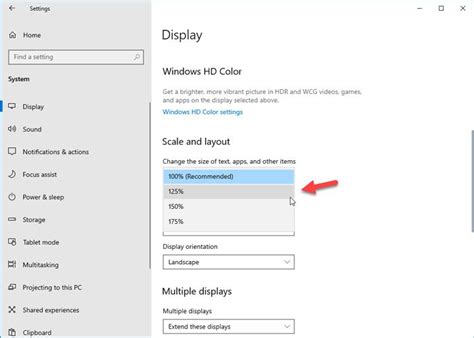 How To Set Different Display Scaling Level For Multiple Monitors In