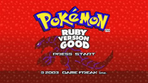 Pokémon Good Ruby