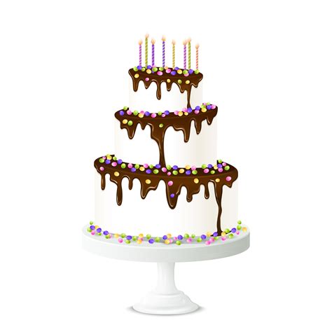 Birthday Cake Illustration 479226 Vector Art At Vecteezy