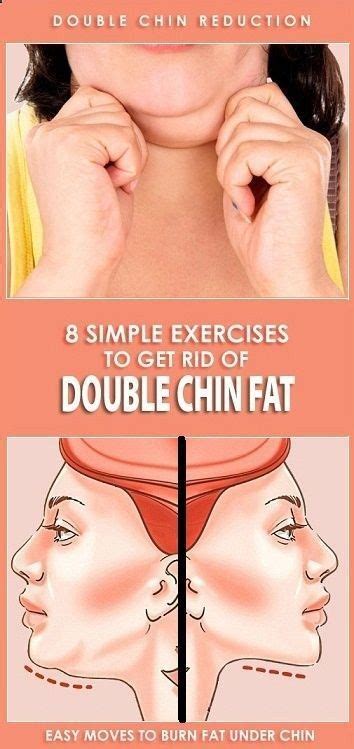 how to get rid of a double chin the quick and easy way chin exercises easy workouts double