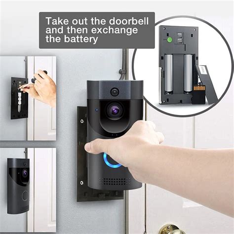 Smart Wifi Video Doorbell Camera Visual Intercom With Chime Night