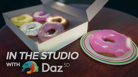 Creating Drool Worthy Donuts From Scratch In The Studio With Daz 3d