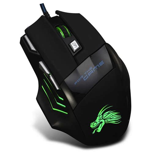 Best Price 5500 Dpi 7 Button Led Optical Usb Wired Gaming Mouse Mice