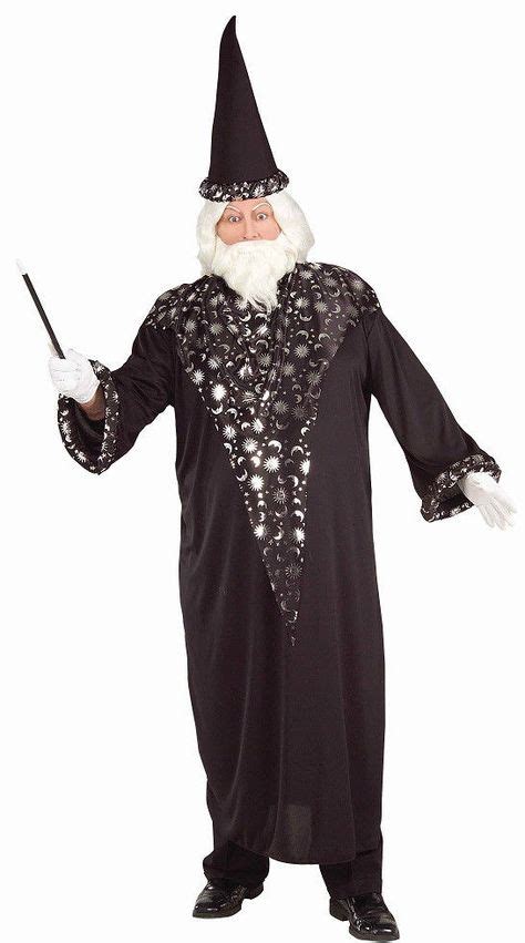 Wizard Merlin Medieval Sorcerer Fancy Dress Up Plus Size Adult