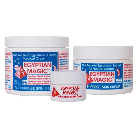Egyptian Magic Natural All Purpose Skin Cream 40 Oz 10 Oz And 025 Oz