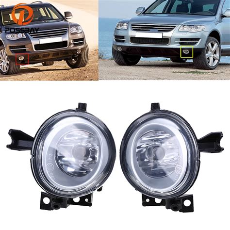 Possbay Coche Car Front Leftright Fog Lamp Running Lights Fit For Vw
