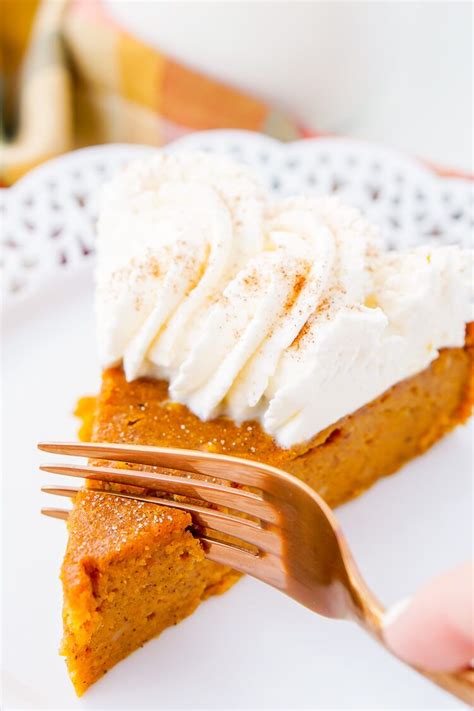 This Impossible Pumpkin Pie Is Actually The Easiest Pumpkin Pie You Ll