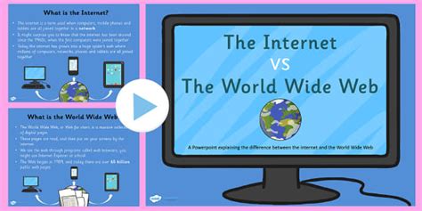 What_is/world_wide_web.html means that the document named world_wide_web.html resides in the what_is folder. The Difference Between the Internet and World Wide Web