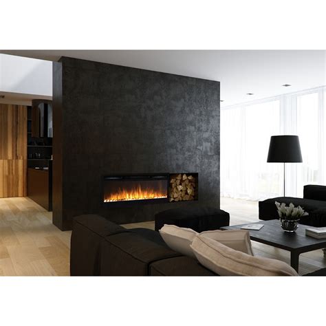 Regal Flame 36 Inch Lexington Pebble Built In Recessed Wall Mounted