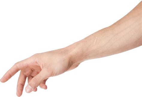 Transparent Anime Hand Png