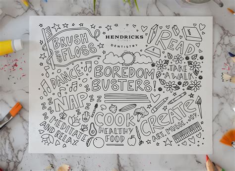National Crayon Day 2020 - Coloring Pages on Behance