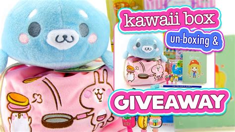 Kawaii Box Unboxing Cute Stationary And Plushies Youtube