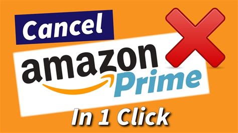 How To Cancel Amazon Prime Membership Cancel Prime Video Subscription