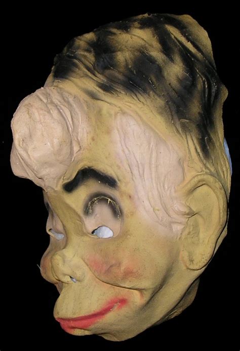 1960 Lil Abner Halloween Mask Washable Jones Topstone Rubber Co