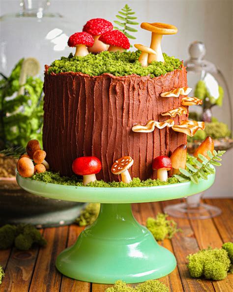 Enchanted Forest Chocolate Cake — Must Love Herbs Cake Frog Cakes
