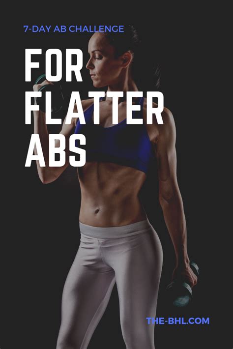 Day Ab Challenge For Flatter Abs Bhl