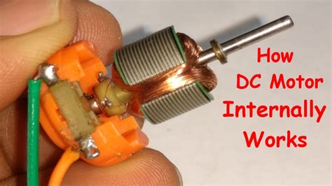 Dc Motor How It Works Explanation And Live Demo Youtube