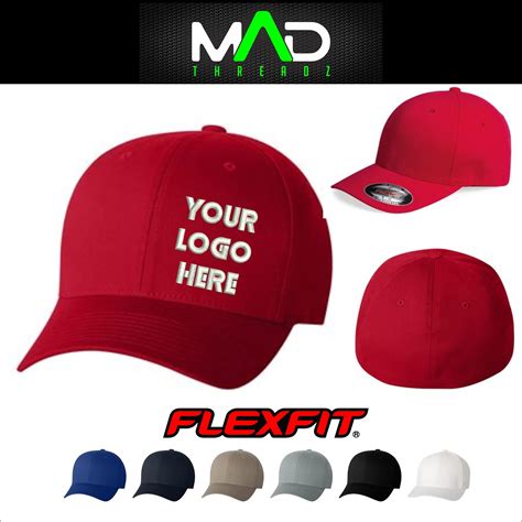 Custom Flexfit Hat Personalized Hat Embroidered Hat Your Etsy