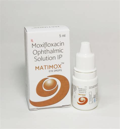 Moxifloxacin eye drops has antimicrobial and antibacterial action against such microorganisms: Moxifloxacin Eye Drop - 0.5%w/v - PCD Pharma Company
