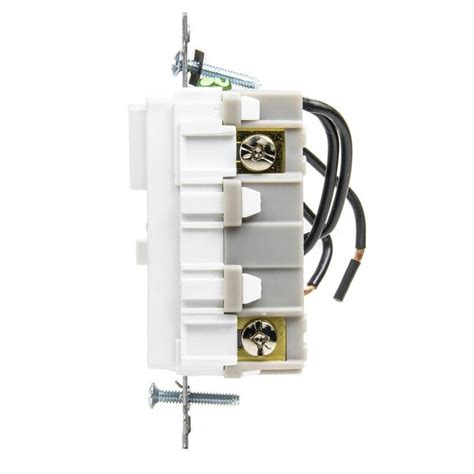 Hubbell 15 Amp 125 Volt Gfci Residentialcommercial Decorator Outlet