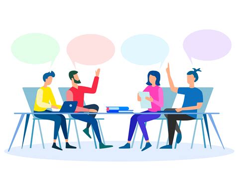 Group Meetings And Discussion By Sundhar On Dribbble
