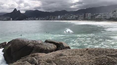 Rio De Janeiros Beach In The Ipanema Neighborhood Youtube