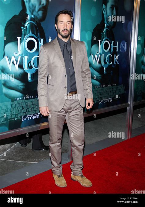 Keanu Reeves At The Los Angeles Premiere Of John Wick Held At The