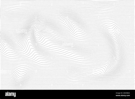 Thin Wavy Lines Seamless Pattern Repeatable Wavy Zigzag Lines Vector