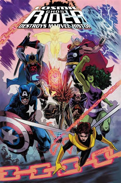 Cosmic Ghost Rider Destroys Marvel History 5 B Punisher Comics