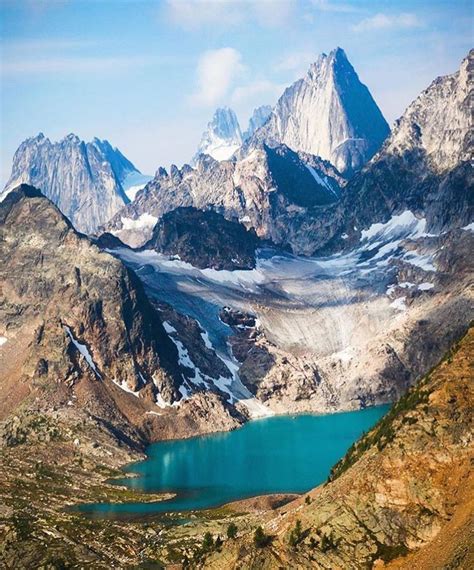 Wilderness Culture On Instagram Looking Down On Cobalt Lake In The