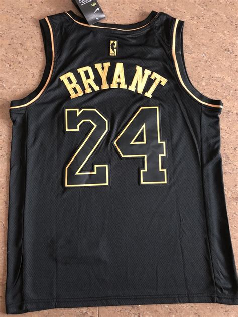 Find the latest in kobe bryant merchandise and memorabilia, or check out the rest of our nba basketball gear for the whole family. Men 24 Kobe Bryant Jersey Black Gold Los Angeles Lakers Swingman Jerse - nRevo