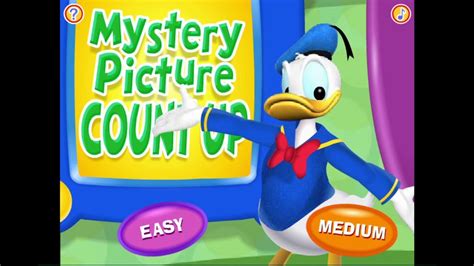 Mickey Mouse Clubhouse Mystery Picture Count Up Game Disney Jr Youtube