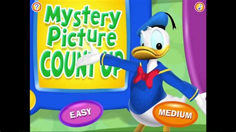 Mickey Mouse Clubhouse Mystery Picture Count Up Game