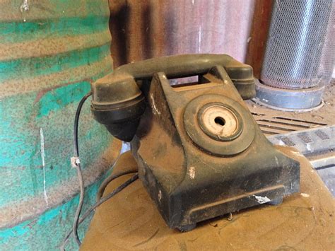 Old Dusty Phone Left In A Barn By Bevin Rijkaart Photo Stock Studionow