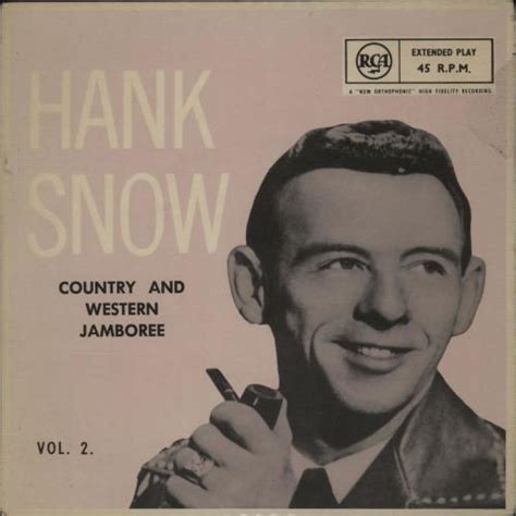 Hank Snow Country And Western Jamboree Vol 2 New Zealand 7 Vinyl