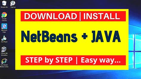 How To Install Netbeans Ide And Java Jdk On Windows Simple And Easy Youtube