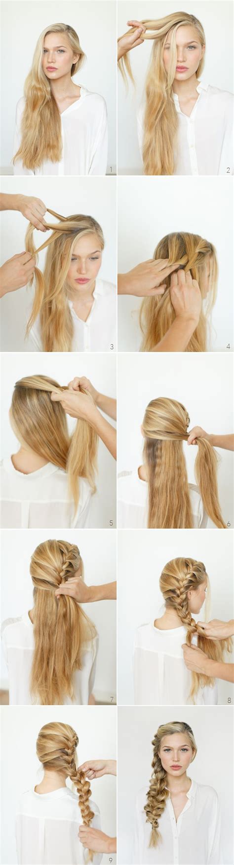 Side Swept Braid Hair You Wont Miss Hair Tutorials Pretty Designs