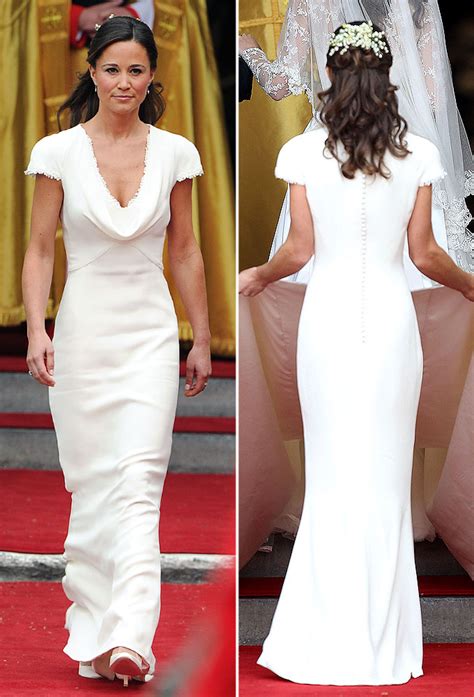 'it was meant to be insignificant': Pippa Middleton's Infamous Royal Wedding Bridesmaid Dress ...